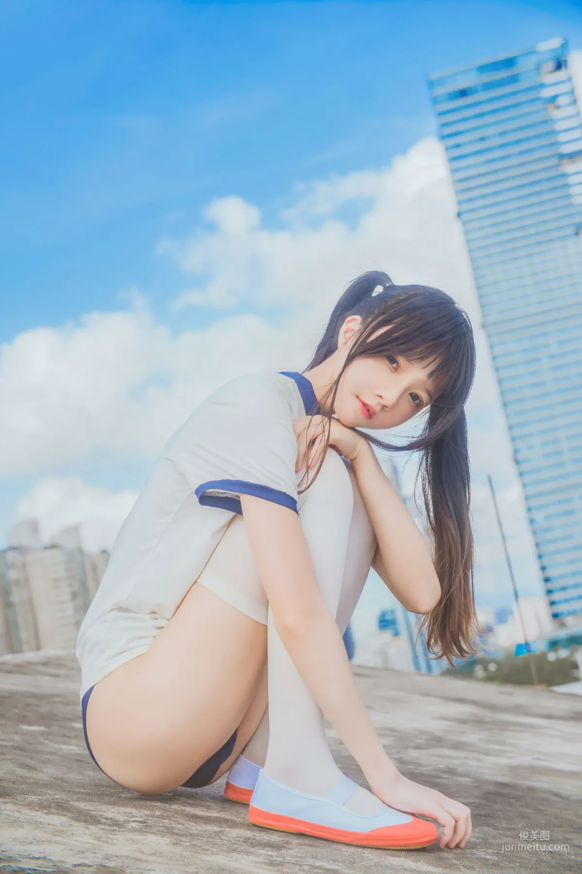 桜桃喵《體操服》 [蘿莉COS] 寫真集 14