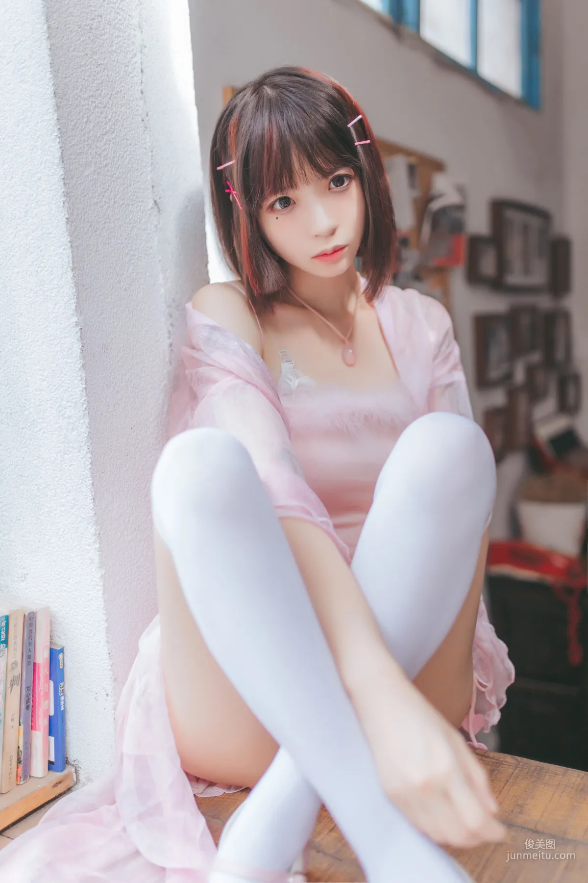 瘋貓ss《水手服和睡衣》 [蘿莉COS] 寫真集 56