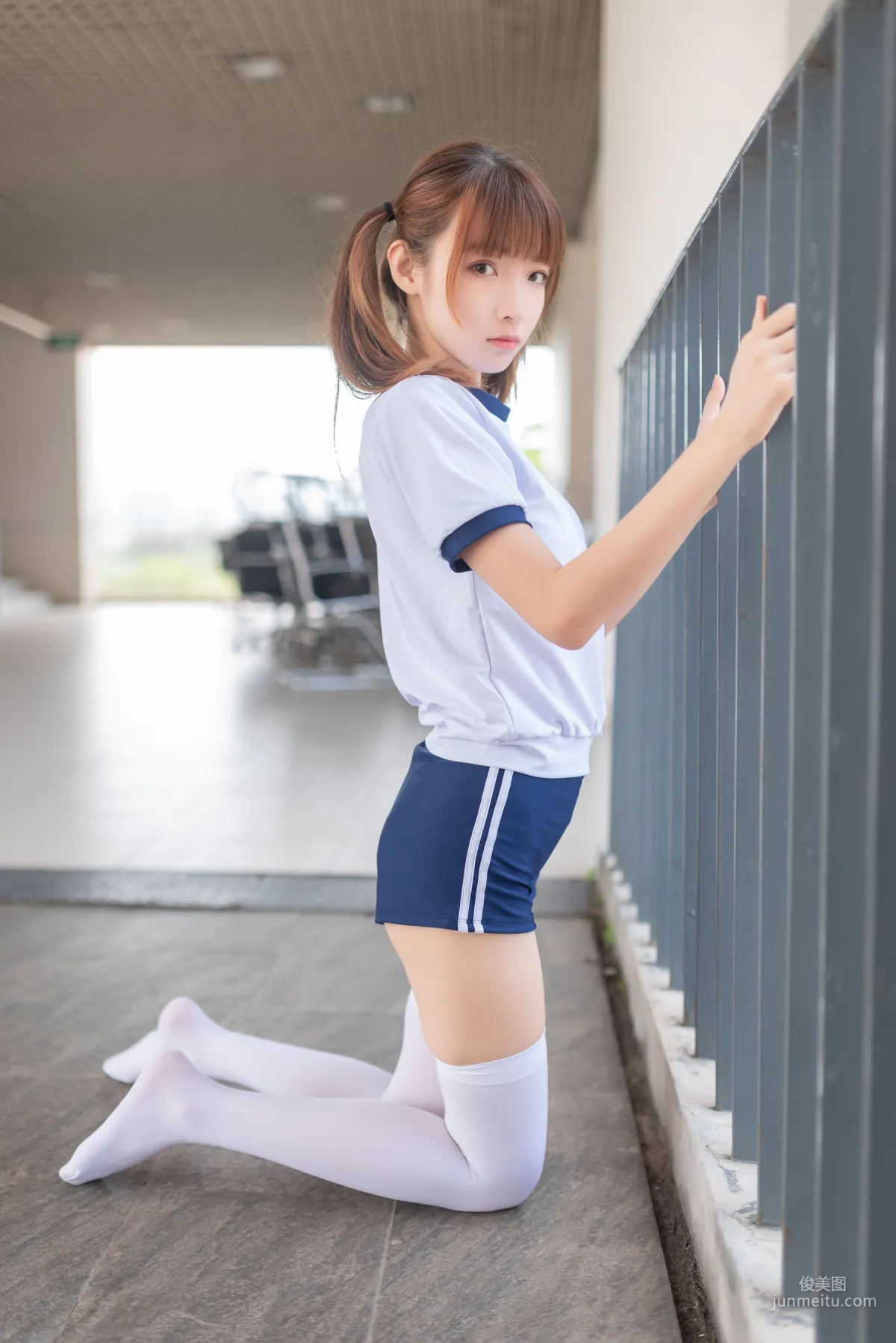 [风之领域] NO.045 清新体操服白丝女孩 写真集29