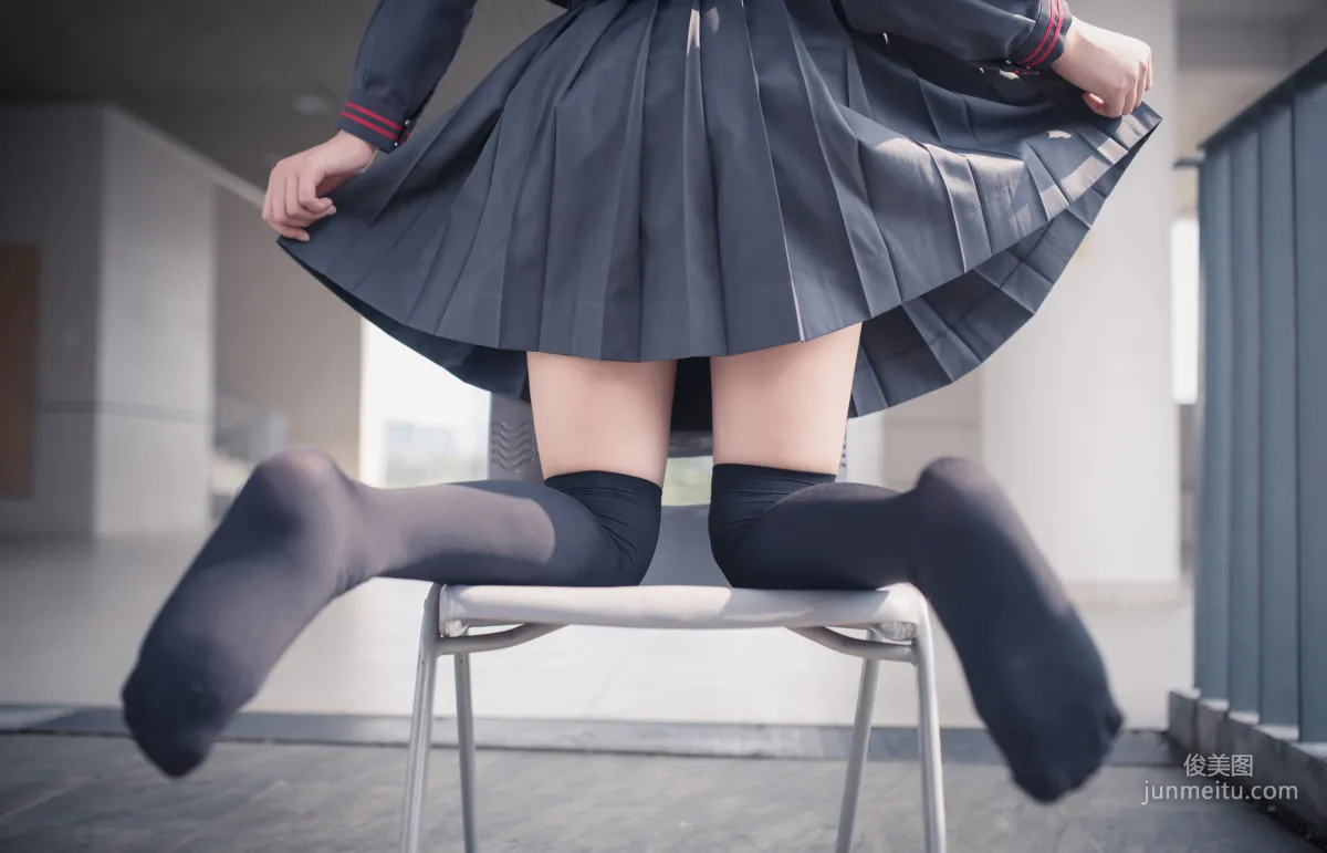 [風之領域] NO.120 超短情趣制服黑絲長腿2 寫真集 14