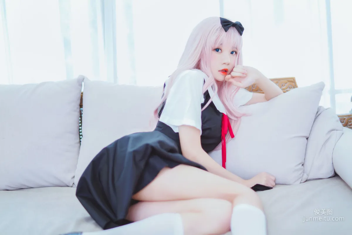 桜桃喵《藤原千花》 [蘿莉COS] 寫真集 17