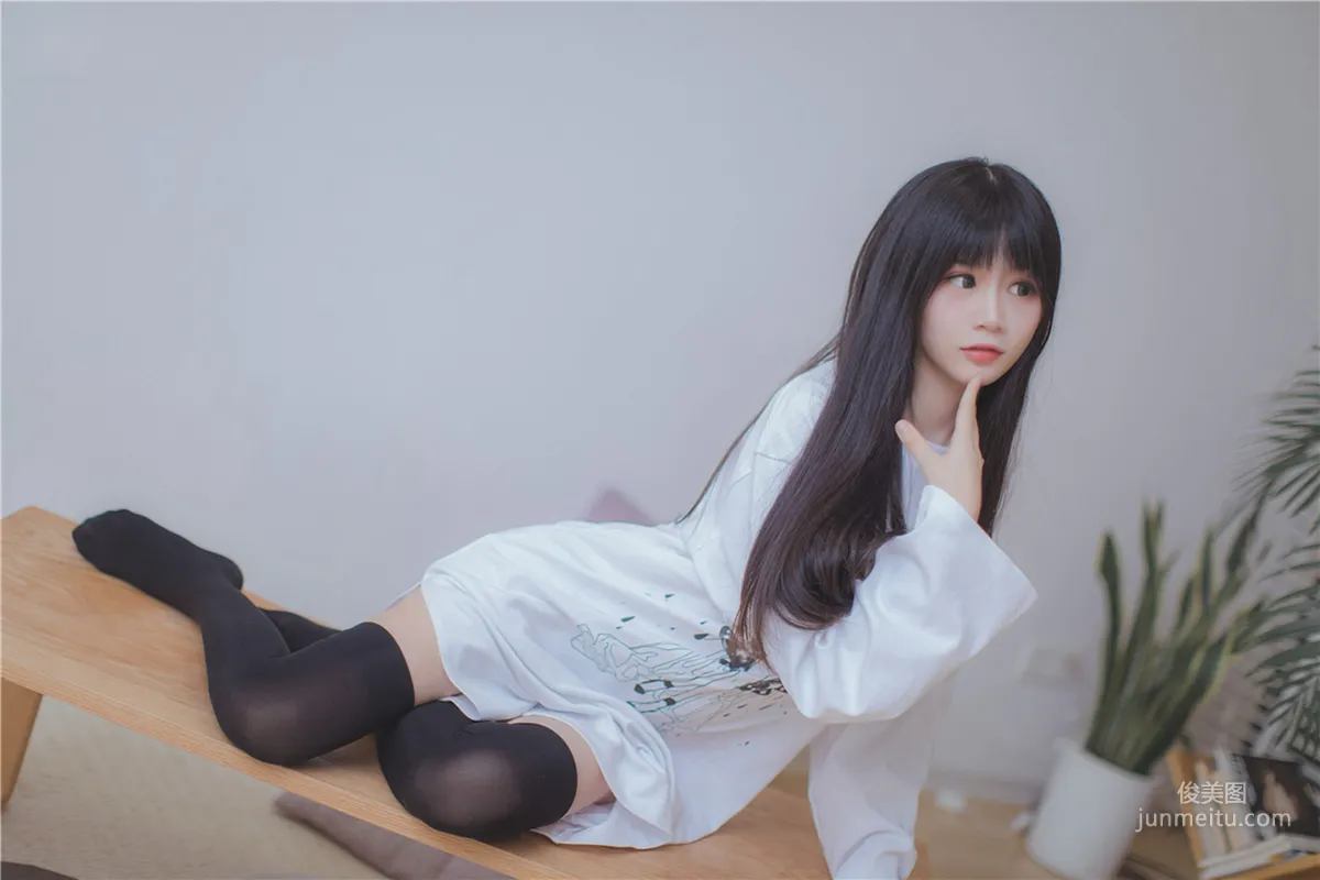[风之领域] NO.079 长发的黑丝学妹 写真集34
