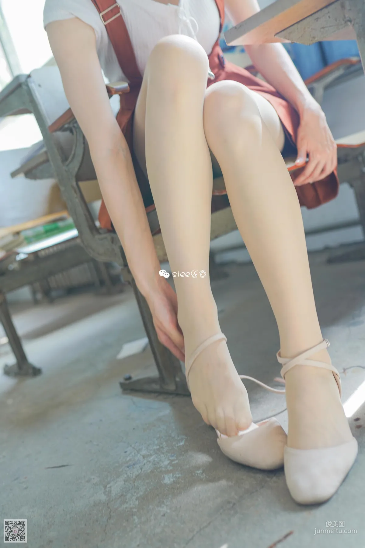[丝意SIEE] No.306 蓓蓓 《学姐，炎炎夏日》 写真集7