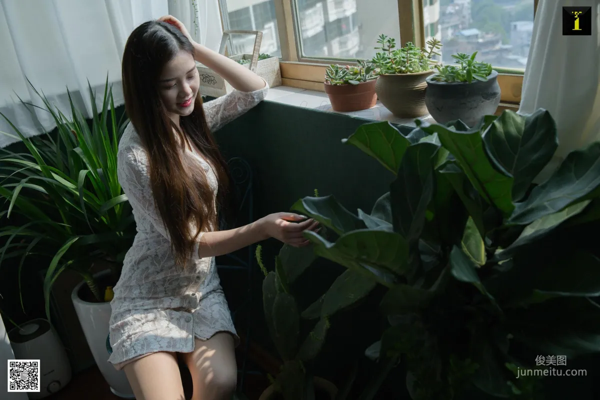模特九妹《光與影下的九妹》 [異思趣向IESS] 絲足美腿寫真集 15