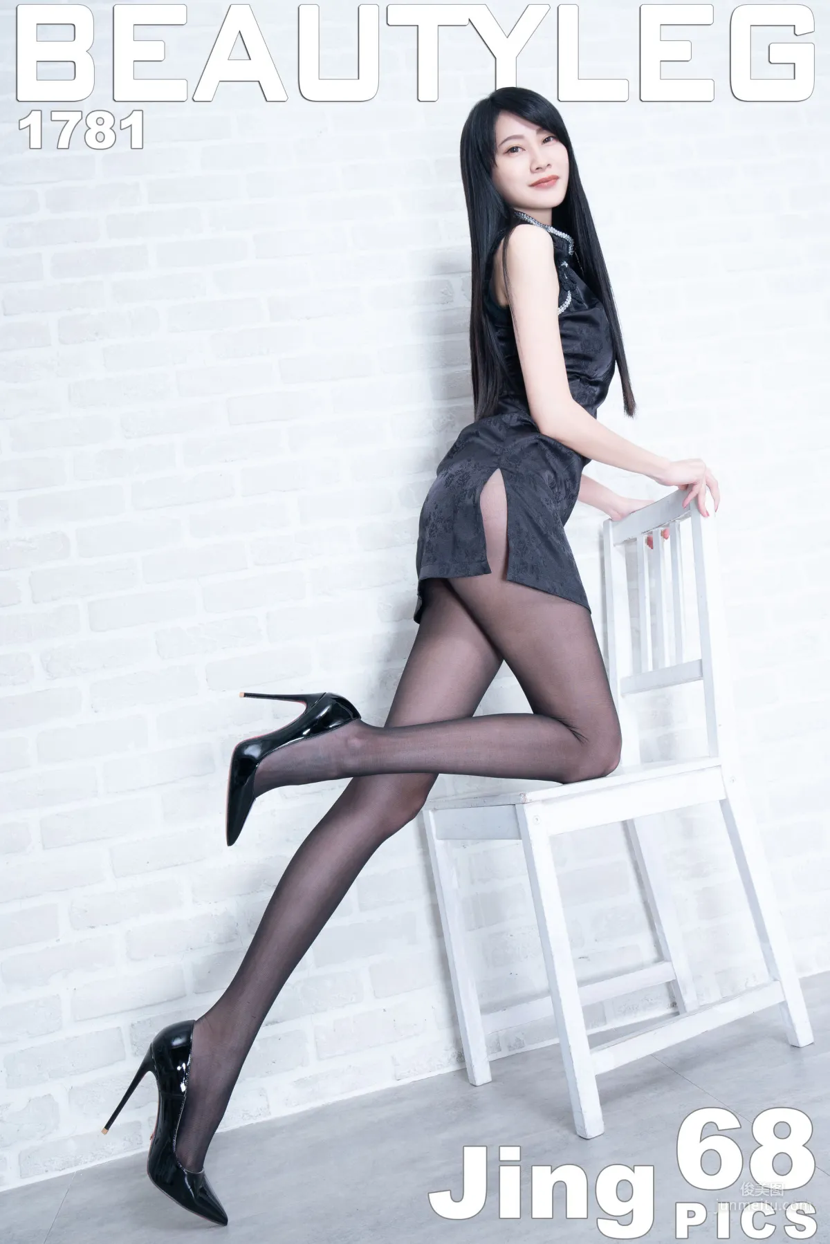 腿模Jing《黑絲旗袍+肉絲OL制服》 [Beautyleg] No.1781 寫真集 1