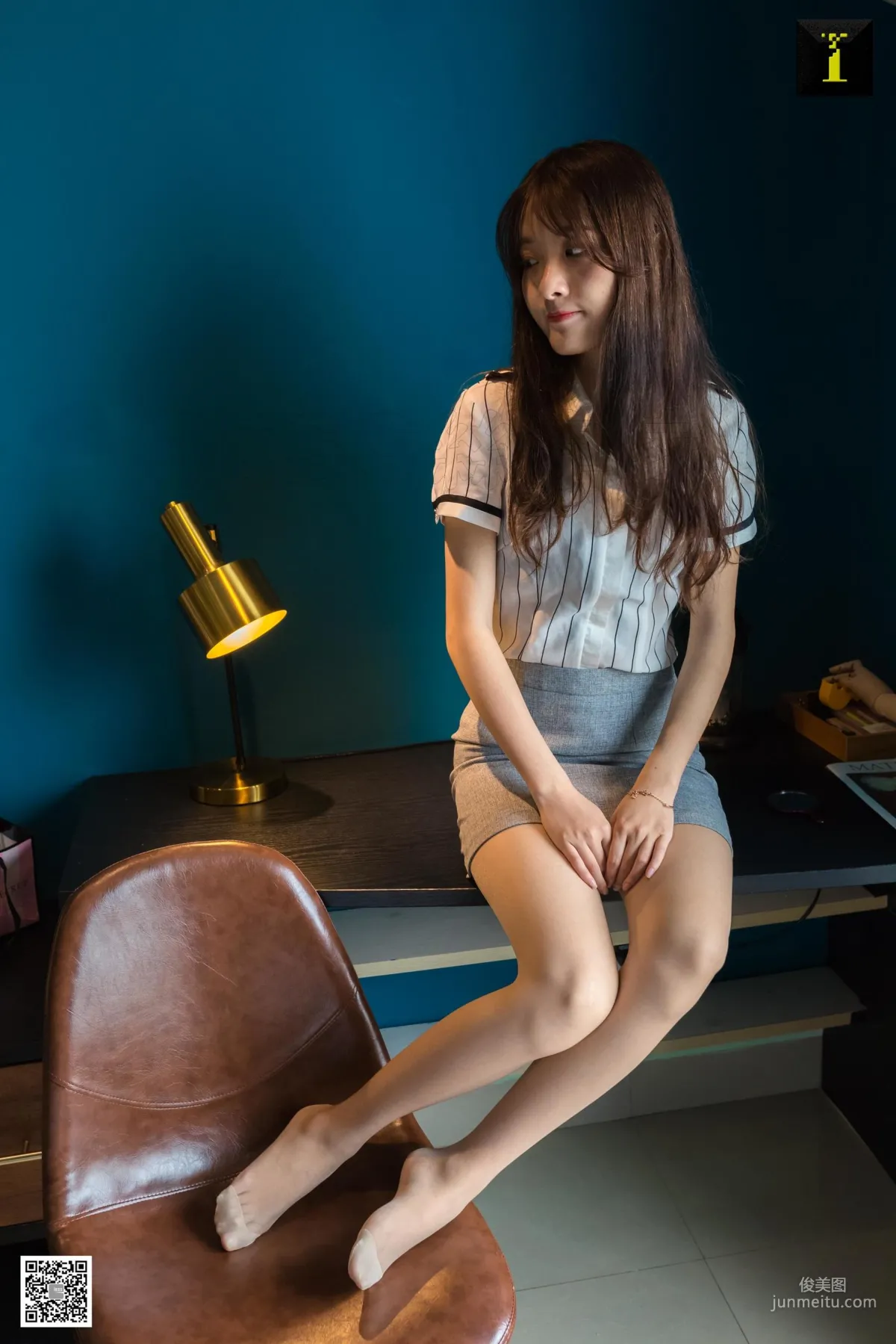模特婉萍《婉萍的趾尖之花》[異思趣向IESS] 絲足寫真集 30