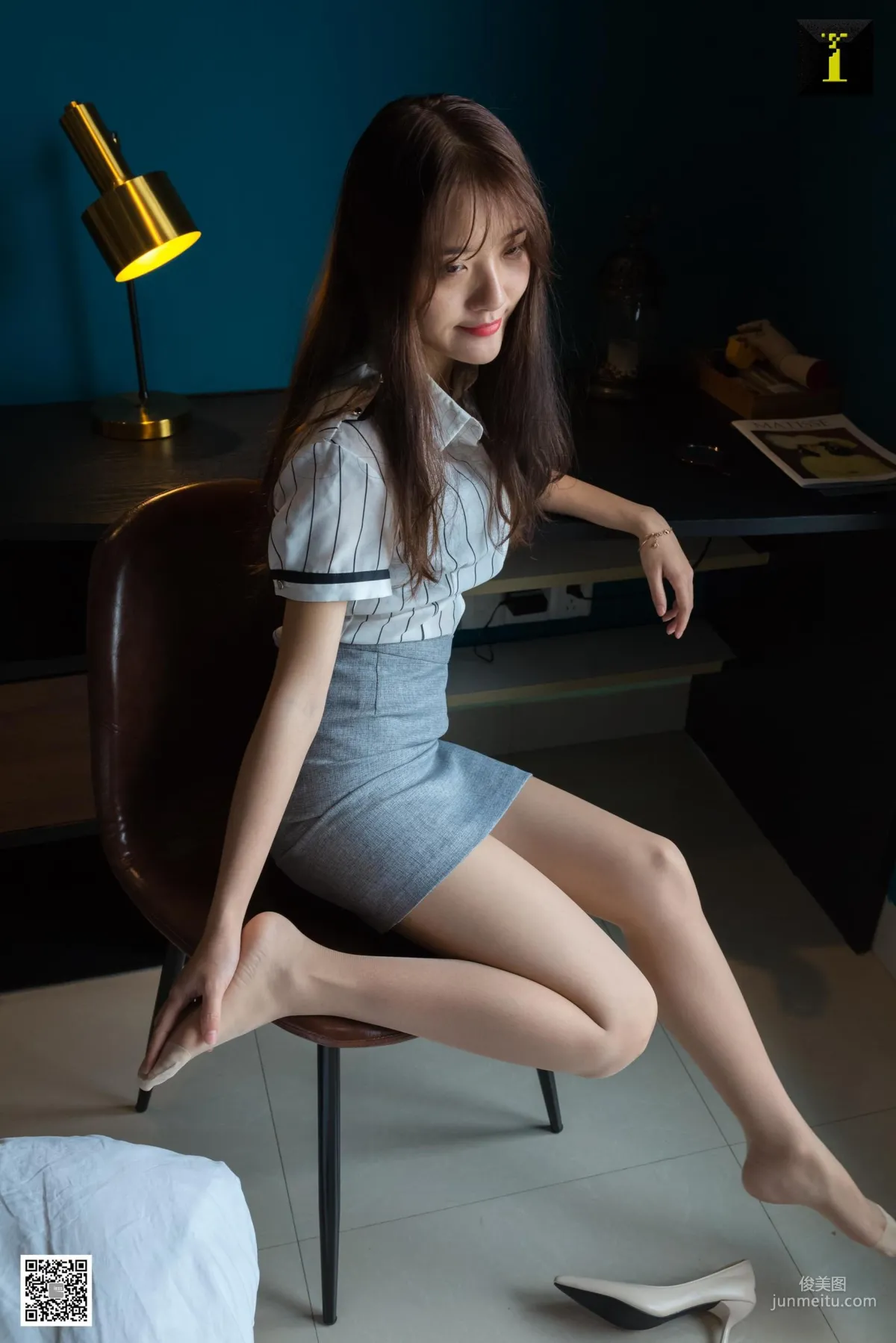 模特婉萍《婉萍的趾尖之花》[異思趣向IESS] 絲足寫真集 11