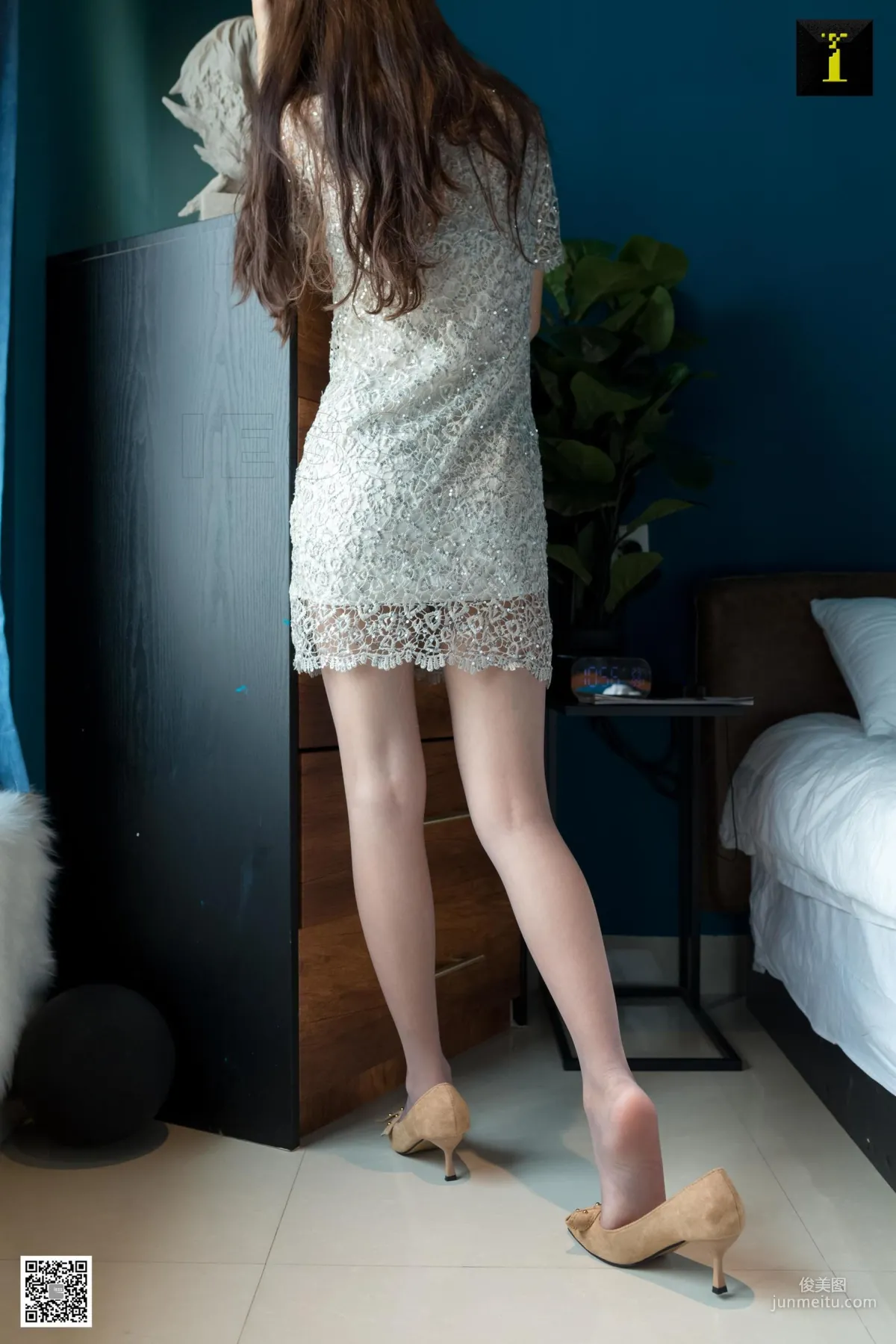 模特婉萍《婉萍的迷離眼神》[異思趣向IESS] 絲足寫真集 85