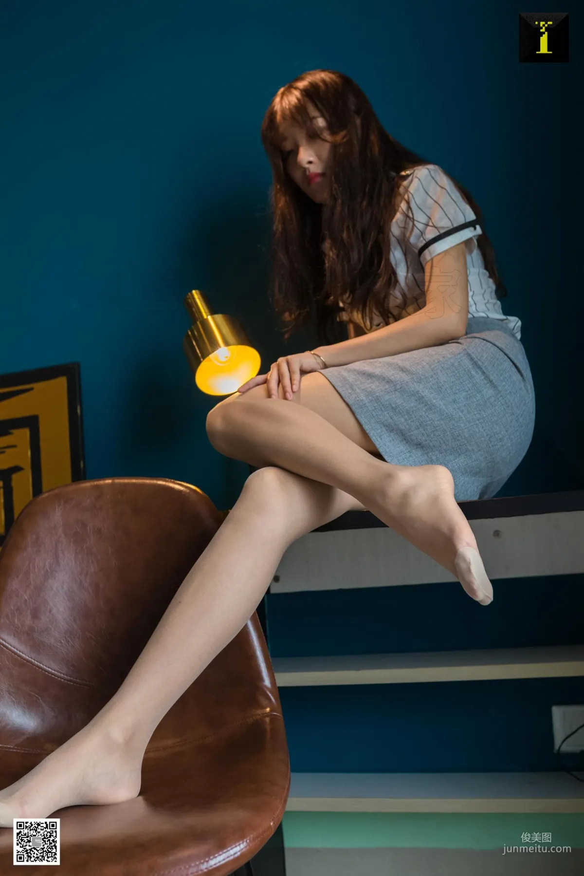 模特婉萍《婉萍的趾尖之花》[異思趣向IESS] 絲足寫真集 29