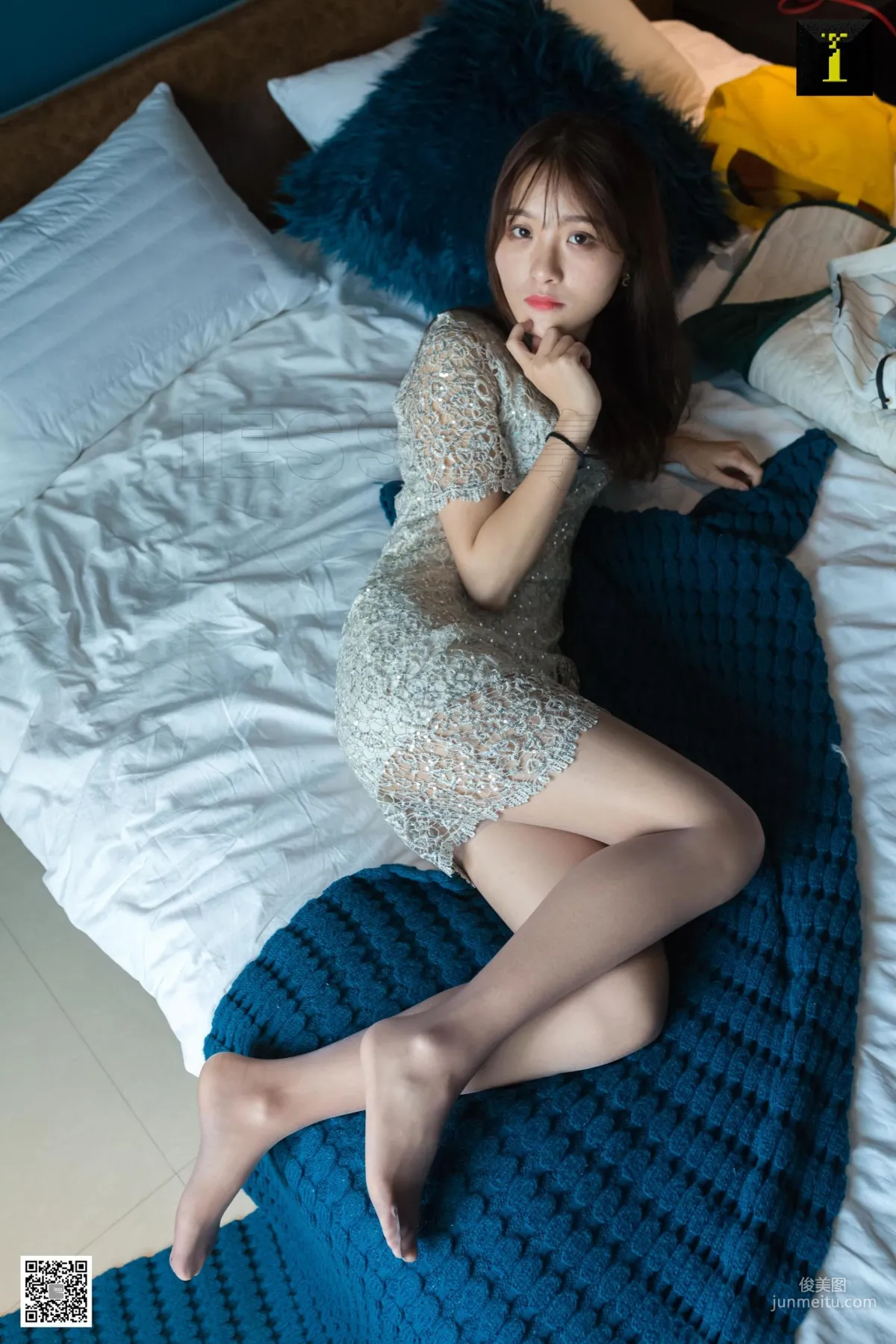 模特婉萍《婉萍的迷離眼神》[異思趣向IESS] 絲足寫真集 59
