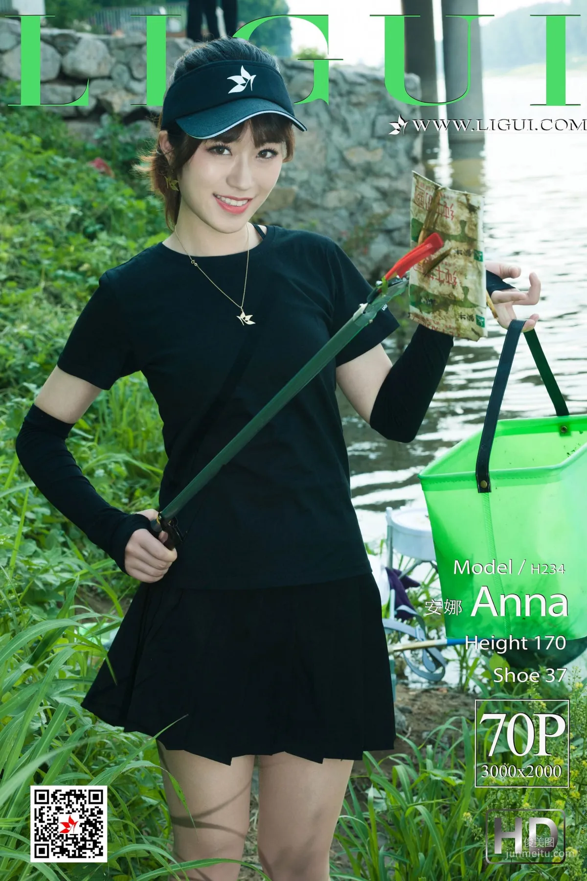 安娜Anna《极品钓鱼女郎》 [丽柜Ligui] 写真集1