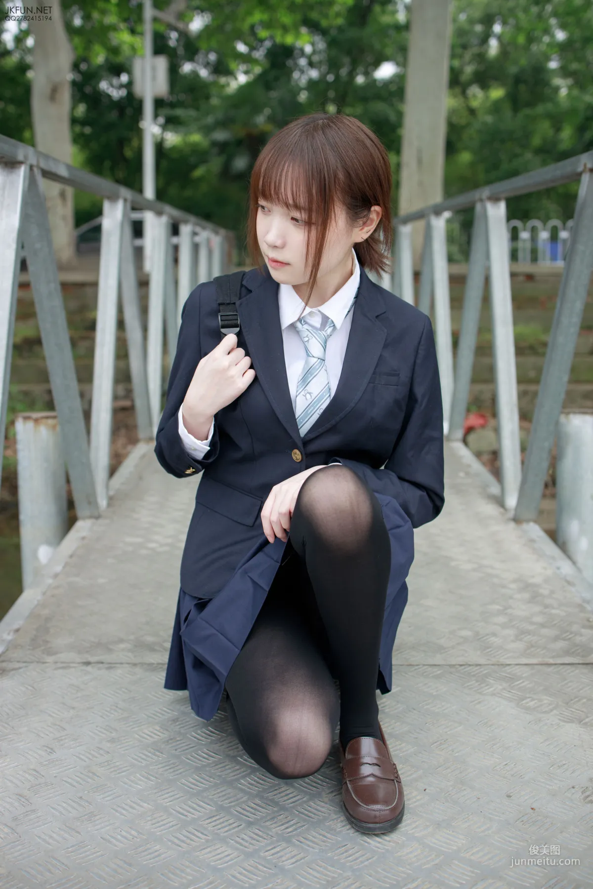 Aika《日系黑丝》 [森萝财团] JKFUN-006 写真集34