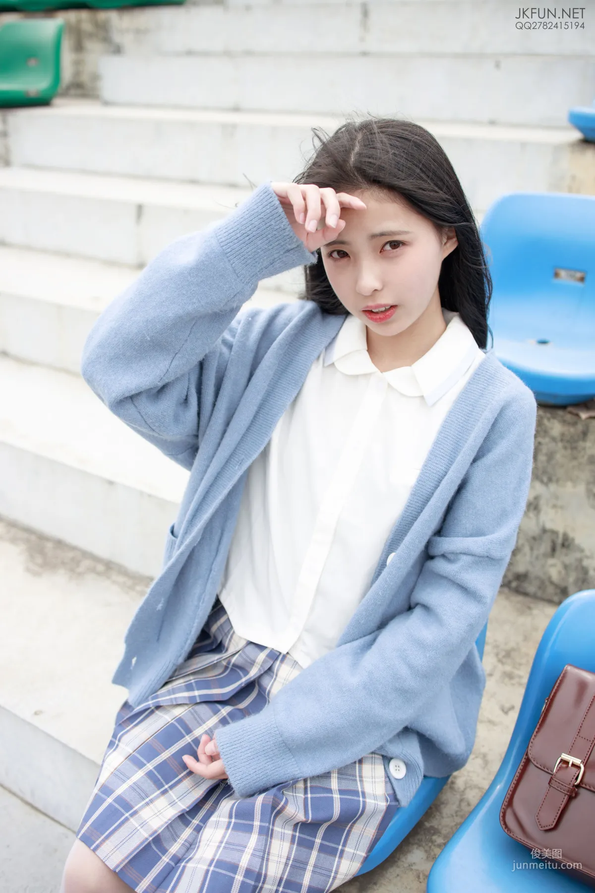 甜米《春游》 [森萝财团] JKFUN-003 萝莉丝袜写真集33