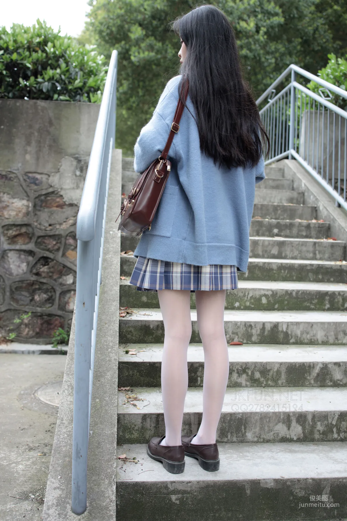 甜米《春游》 [森萝财团] JKFUN-003 萝莉丝袜写真集142
