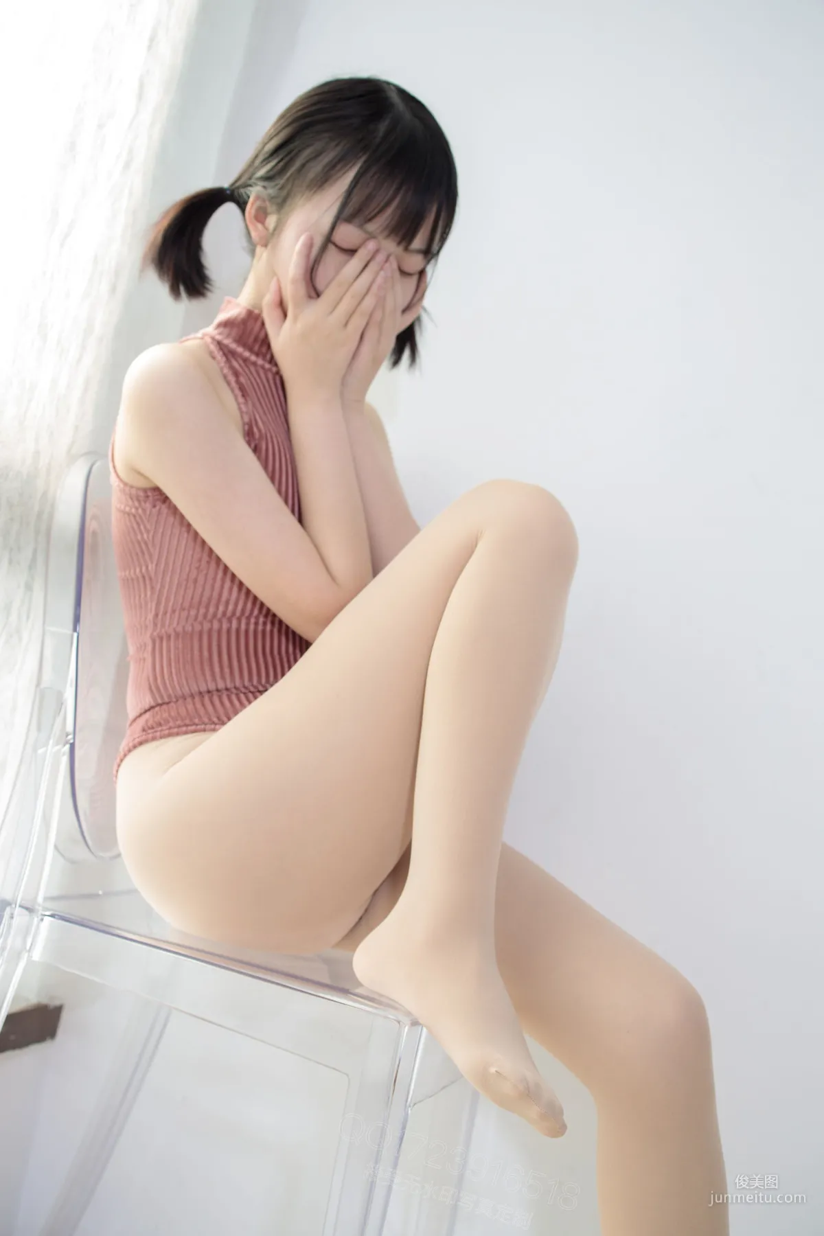 《80D肉丝踩薯片》 [森萝财团] X-060 写真集70