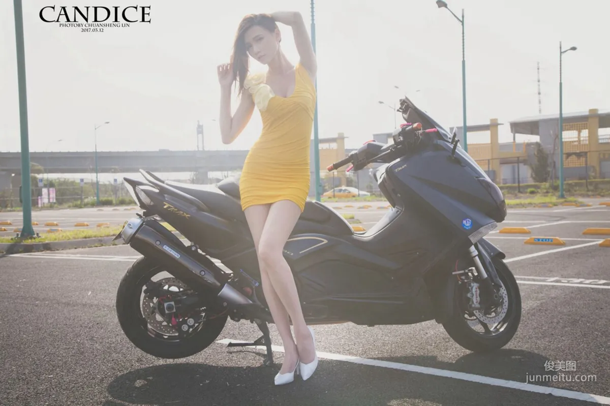 蔡譯心Candice《動感時尚機車女郎》 [台灣女神] 寫真集 10