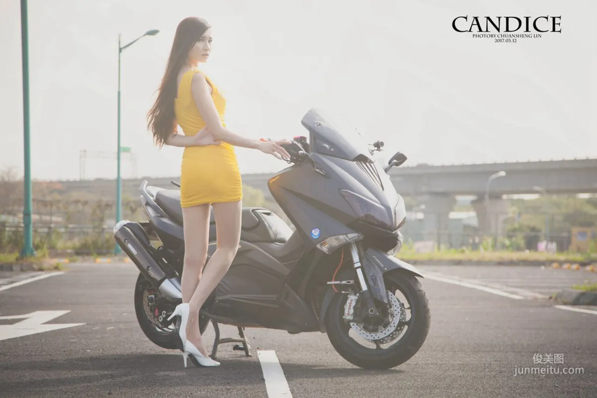 蔡譯心Candice《動感時尚機車女郎》 [台灣女神] 寫真集 29