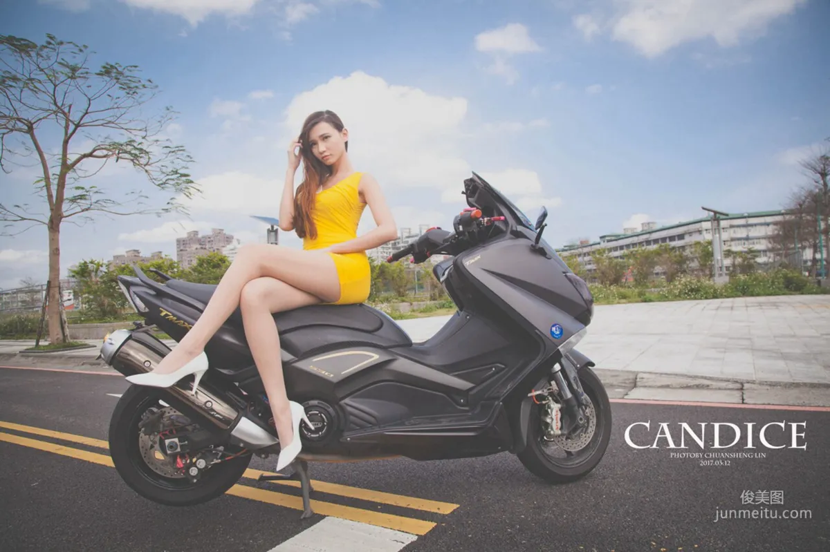 蔡譯心Candice《動感時尚機車女郎》 [台灣女神] 寫真集 18