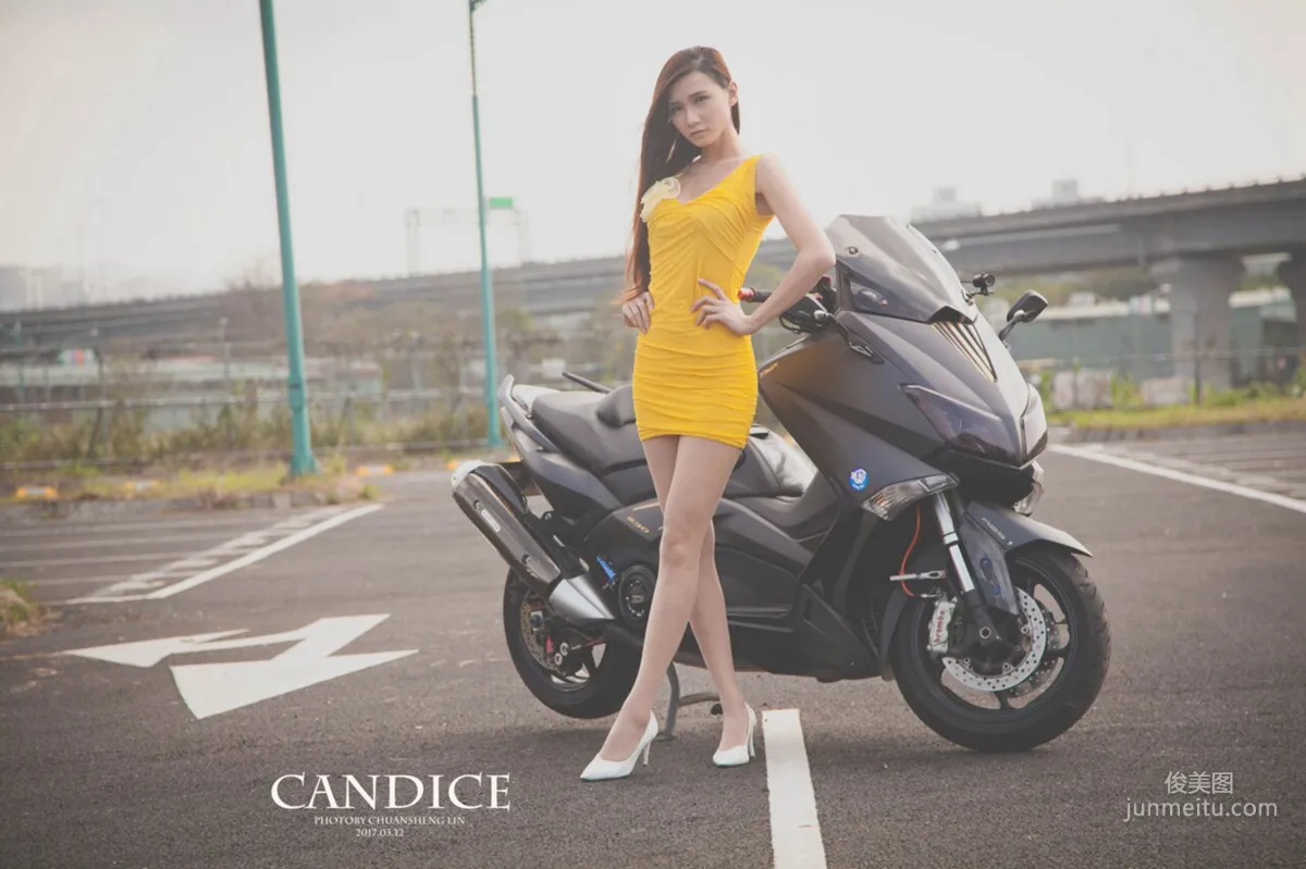 蔡譯心Candice《動感時尚機車女郎》 [台灣女神] 寫真集 15
