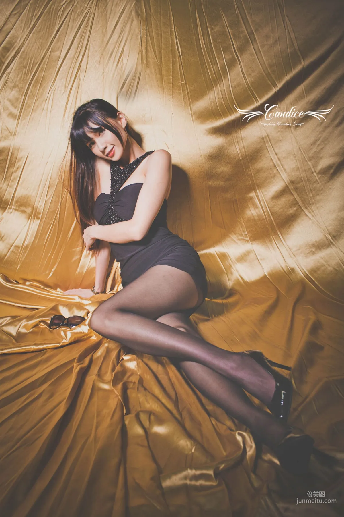 蔡譯心Candice《黑絲眼鏡娘》 [台灣美女] 寫真集 12