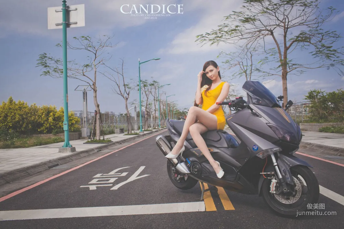 蔡譯心Candice《動感時尚機車女郎》 [台灣女神] 寫真集 19