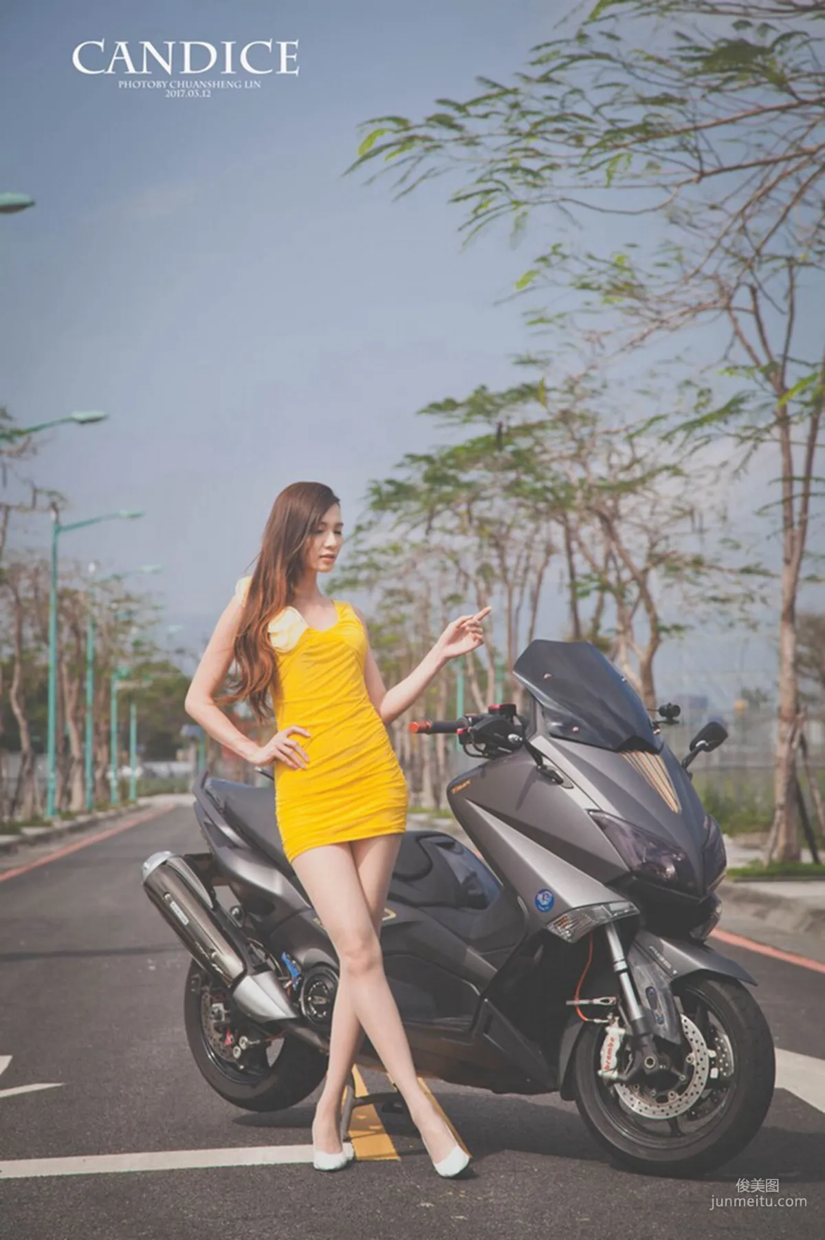 蔡譯心Candice《動感時尚機車女郎》 [台灣女神] 寫真集 44