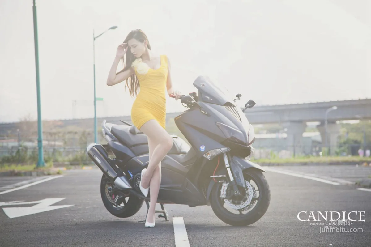 蔡譯心Candice《動感時尚機車女郎》 [台灣女神] 寫真集 4