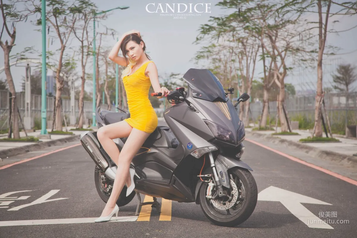 蔡譯心Candice《動感時尚機車女郎》 [台灣女神] 寫真集 37