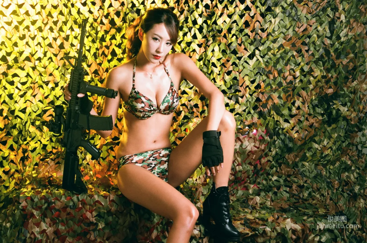 夏晴Miso《角色扮演迷彩女兵》 [台湾美女] 写真集4