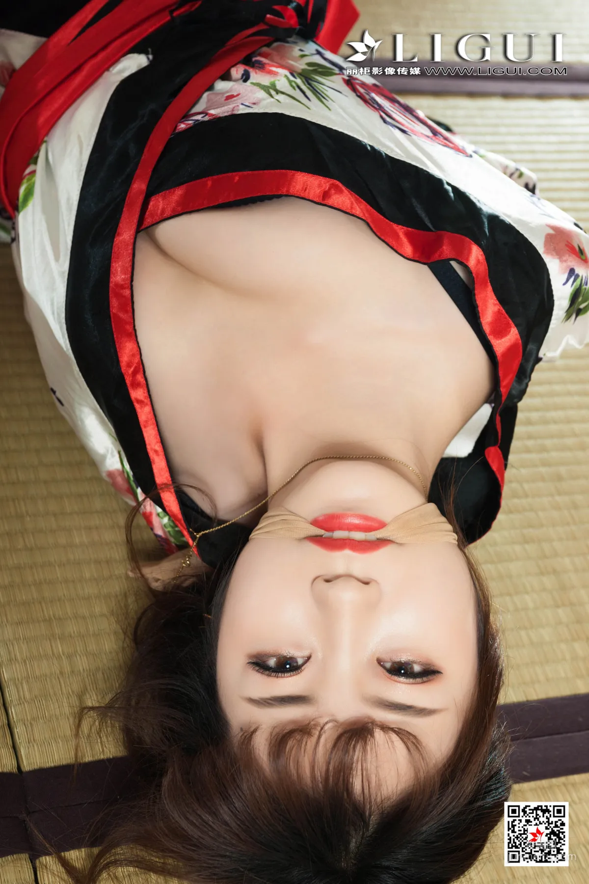 模特安娜《和服繩藝》 [麗櫃美束Ligui] 美腿絲足寫真集 10
