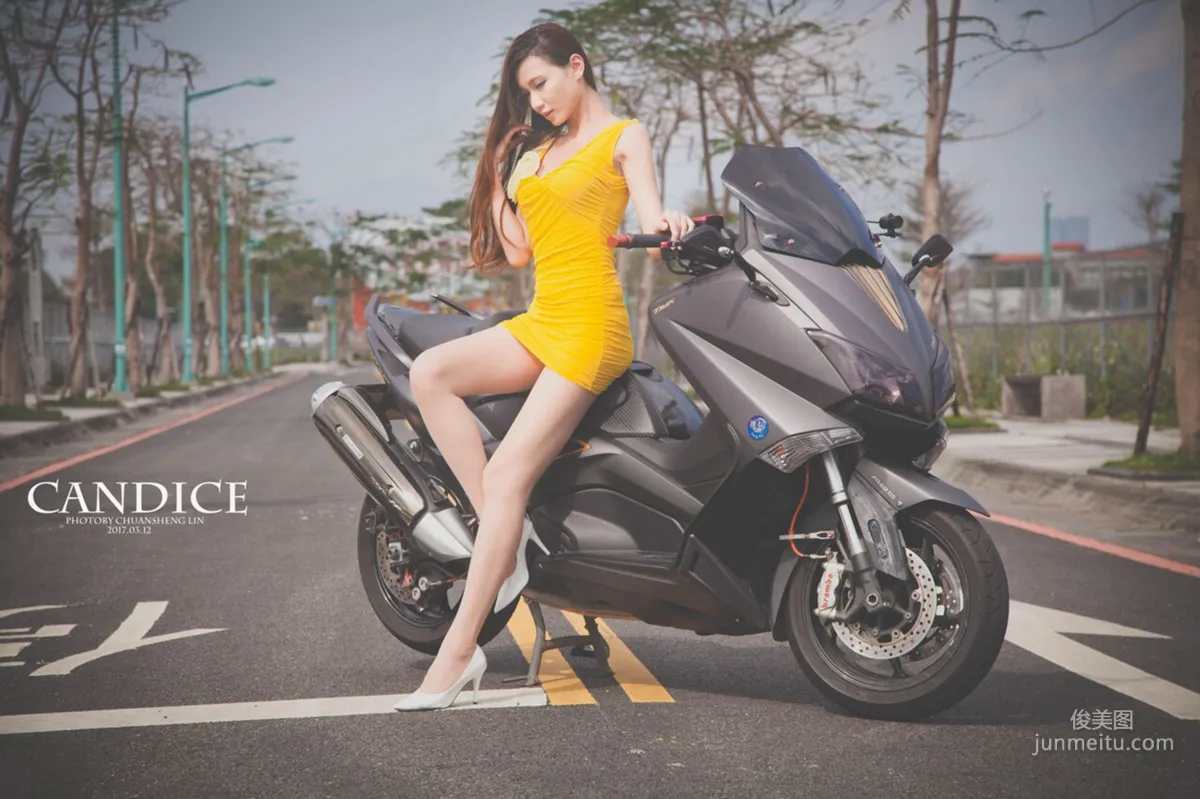 蔡譯心Candice《動感時尚機車女郎》 [台灣女神] 寫真集 1