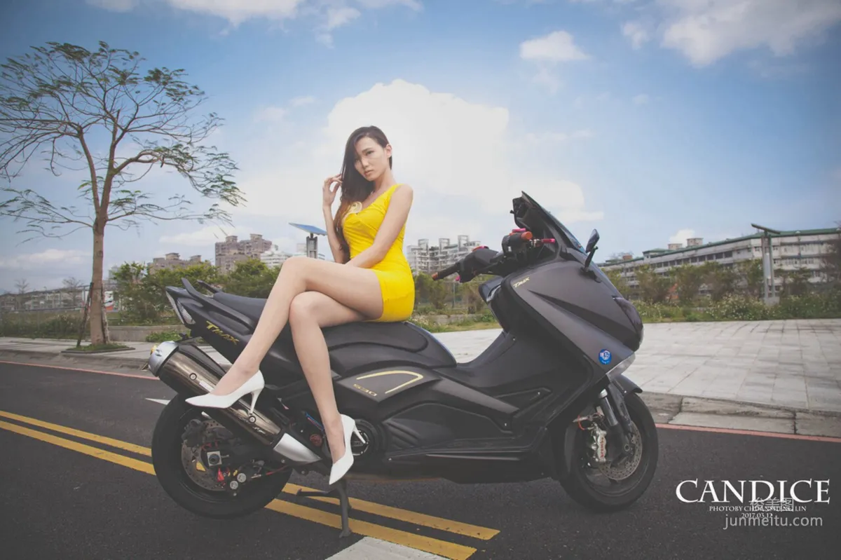 蔡譯心Candice《動感時尚機車女郎》 [台灣女神] 寫真集 28