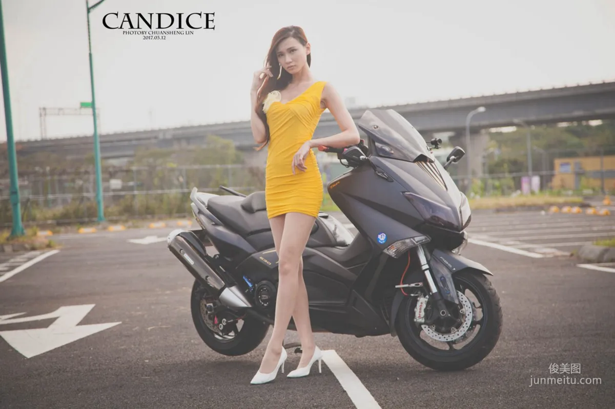蔡譯心Candice《動感時尚機車女郎》 [台灣女神] 寫真集 34