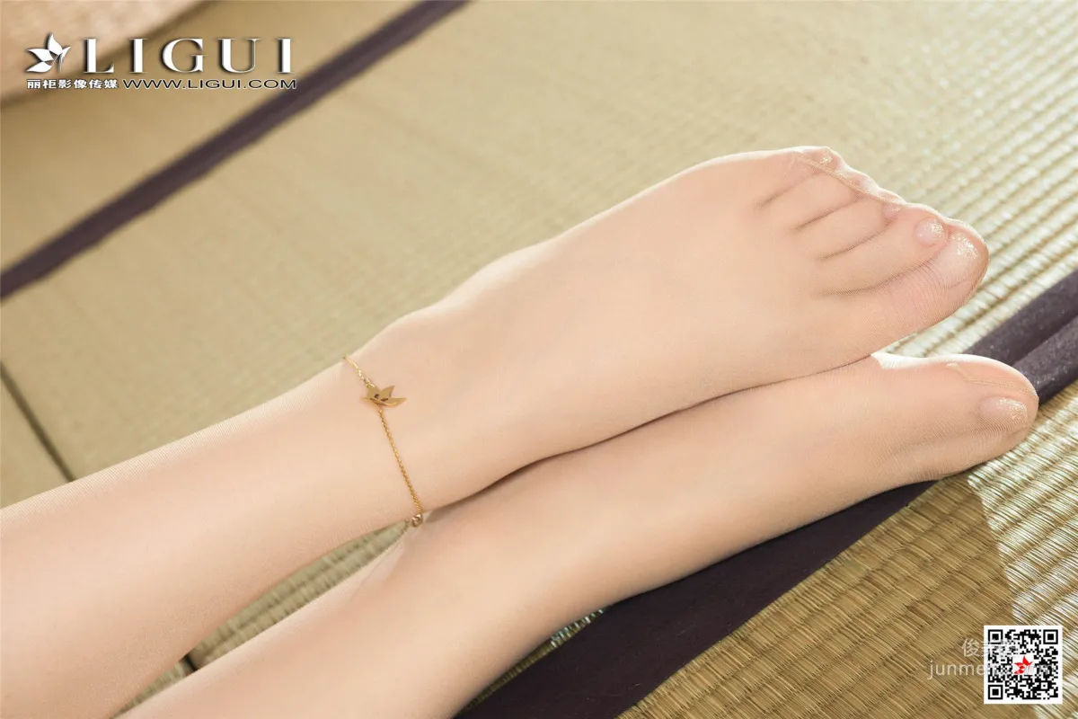 模特安娜《和服繩藝》 [麗櫃美束Ligui] 美腿絲足寫真集 42