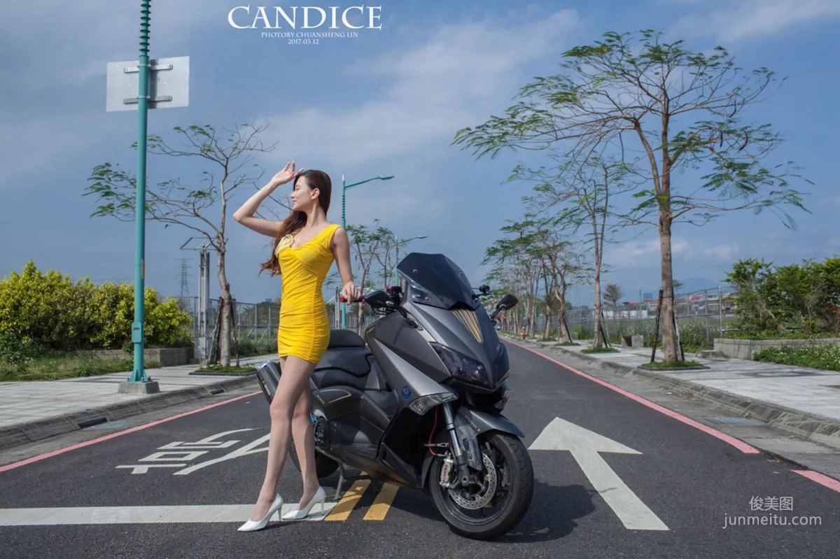 蔡譯心Candice《動感時尚機車女郎》 [台灣女神] 寫真集 2