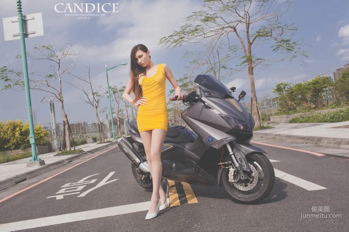蔡譯心Candice《動感時尚機車女郎》 [台灣女神] 寫真集 38