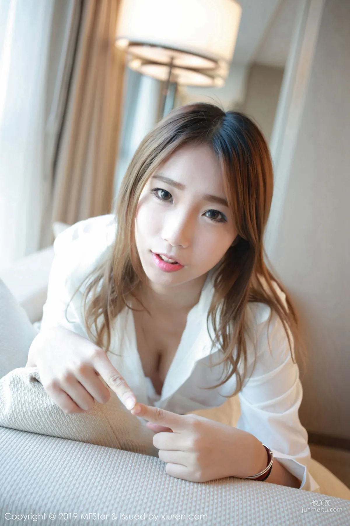 宝儿fox《白衬衫内衣系列》 [模范学院MFStar] Vol.199 写真集6