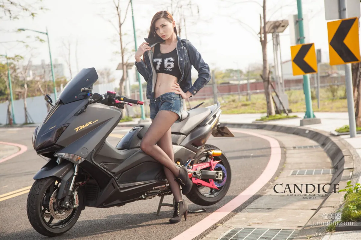 蔡譯心Candice《動感時尚機車女郎》 [台灣女神] 寫真集 32