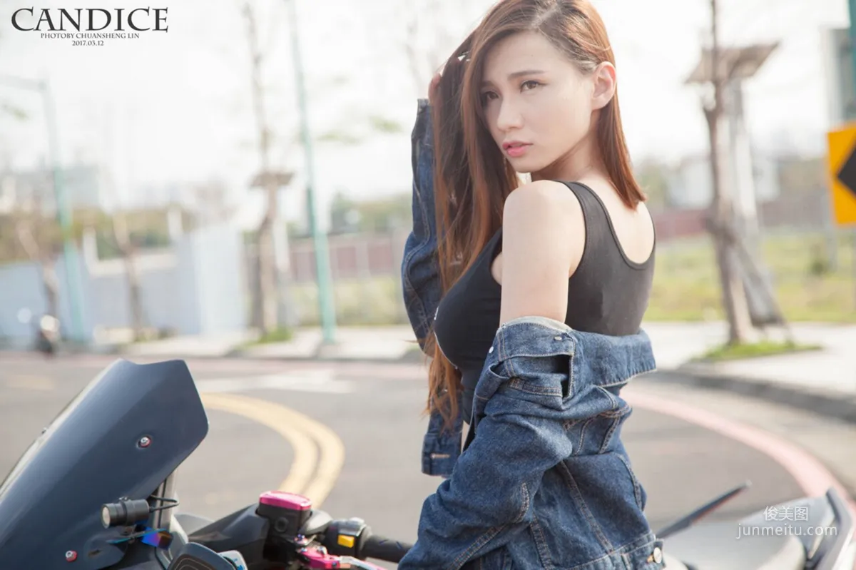 蔡譯心Candice《動感時尚機車女郎》 [台灣女神] 寫真集 13