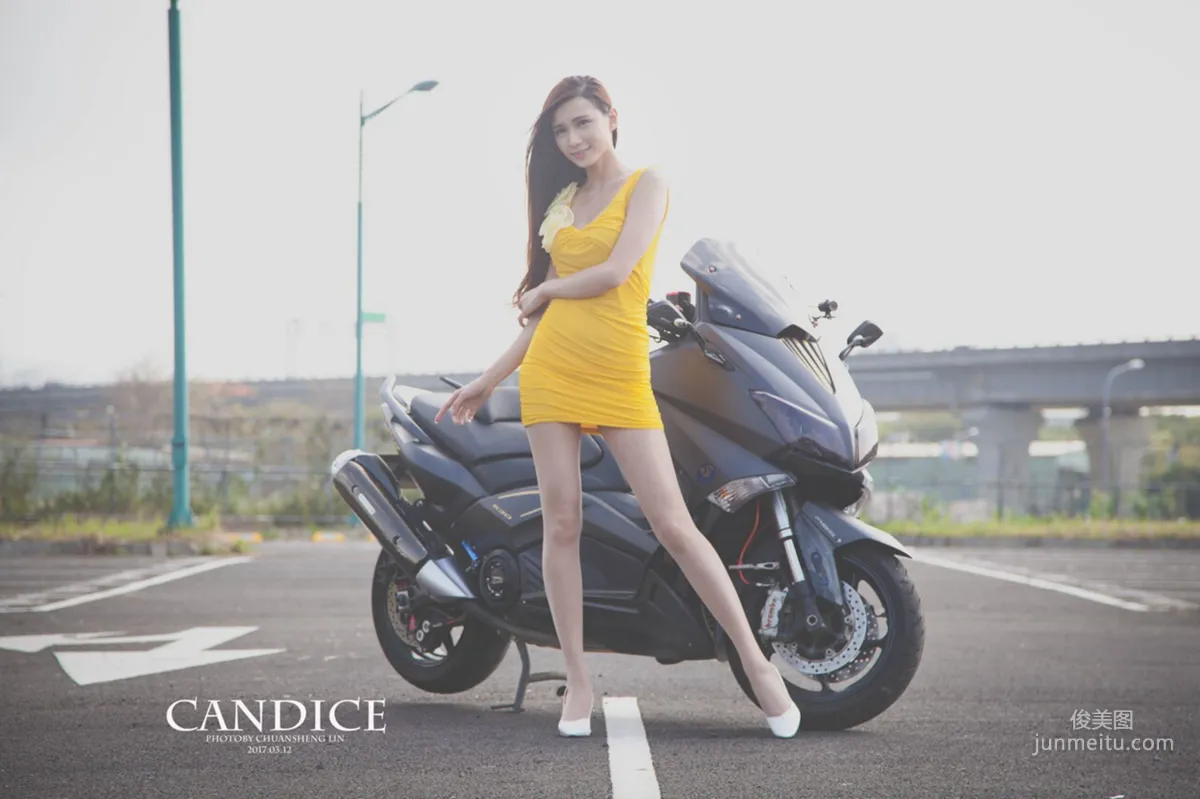 蔡譯心Candice《動感時尚機車女郎》 [台灣女神] 寫真集 12