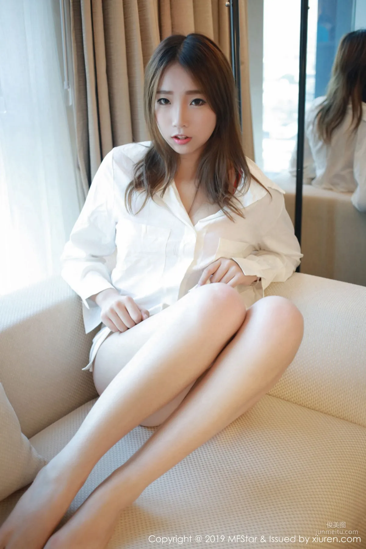 宝儿fox《白衬衫内衣系列》 [模范学院MFStar] Vol.199 写真集10
