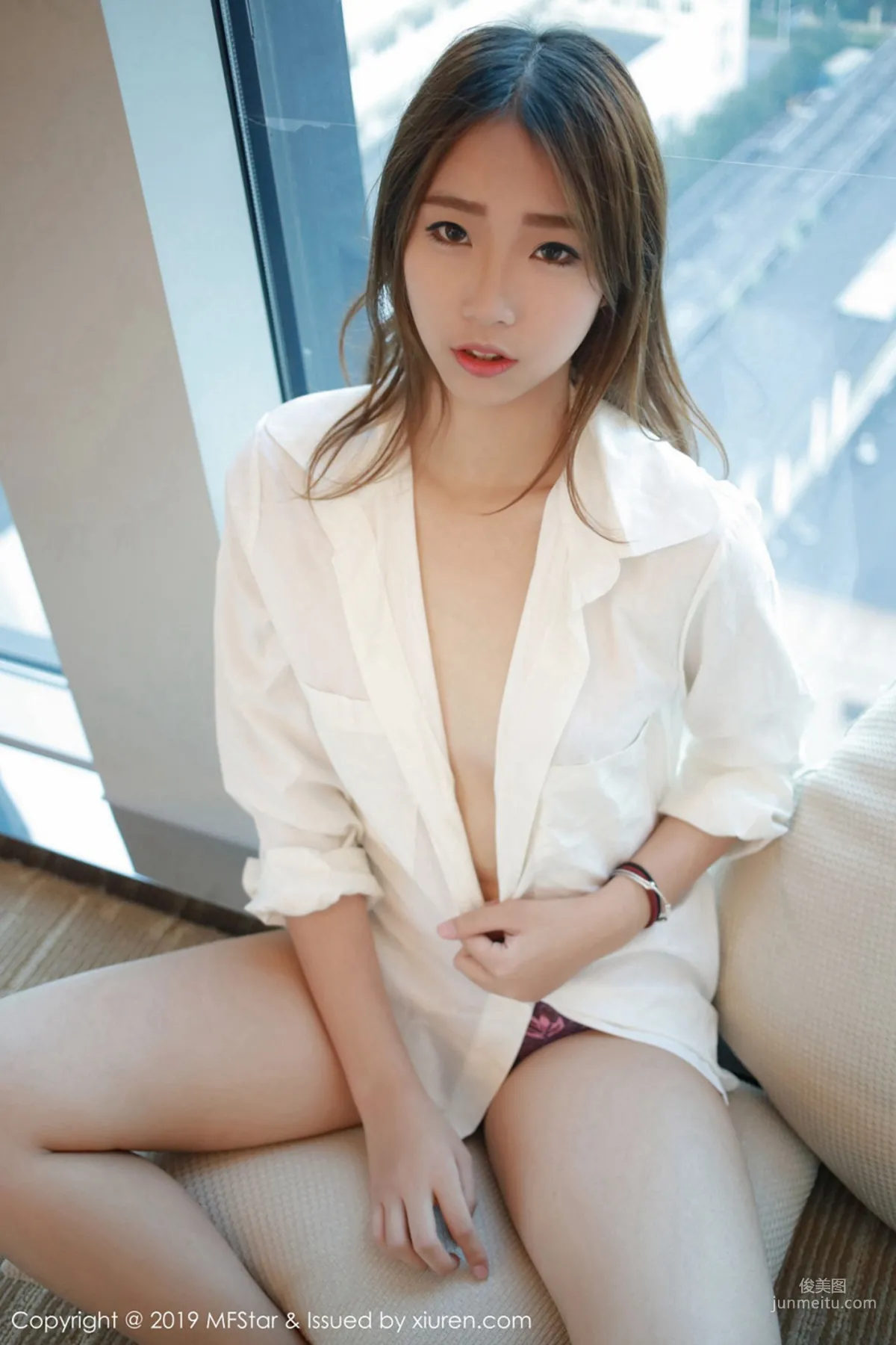 宝儿fox《白衬衫内衣系列》 [模范学院MFStar] Vol.199 写真集40