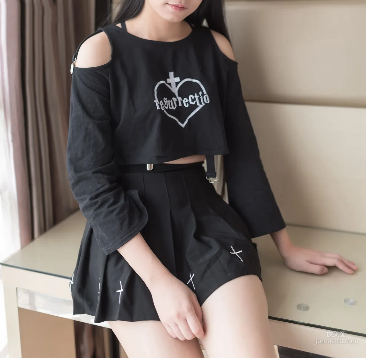 [风之领域] NO.136 黑色魅影 写真集7