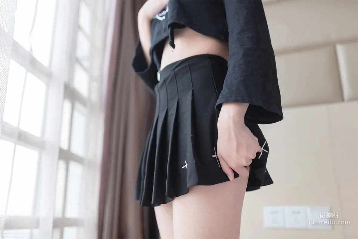 [风之领域] NO.136 黑色魅影 写真集12