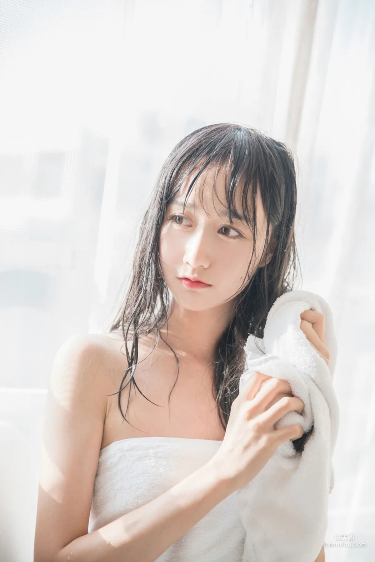 [风之领域] NO.134 出浴少女 写真集1