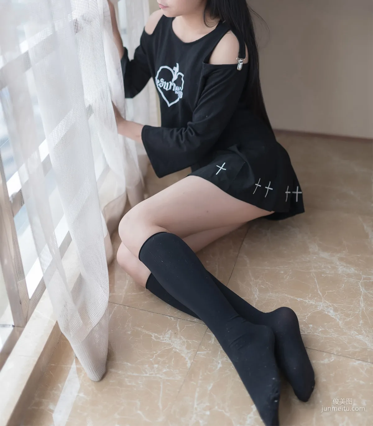 [风之领域] NO.136 黑色魅影 写真集3