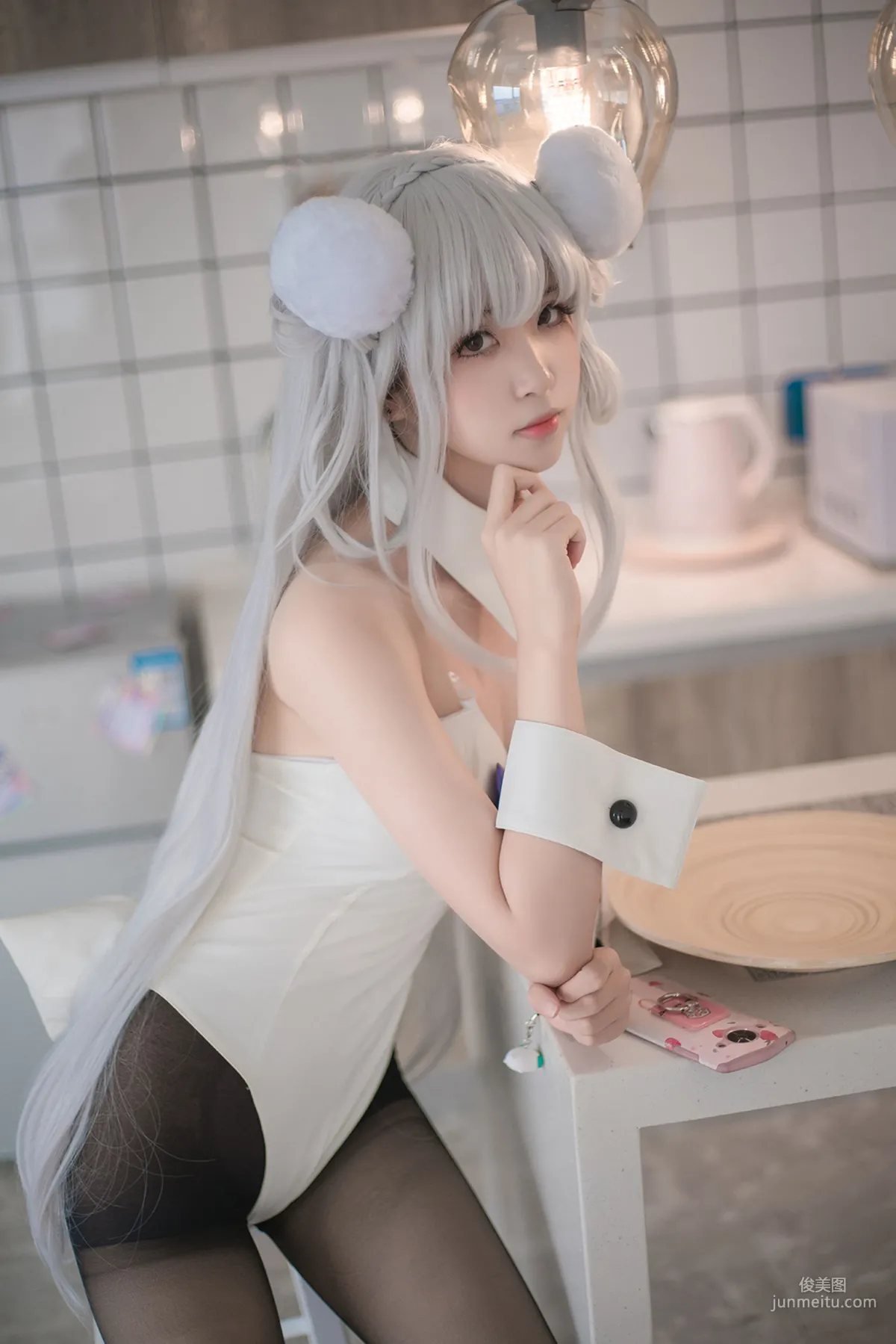 [风之领域] NO.138 黑丝COS萌妹 写真集36