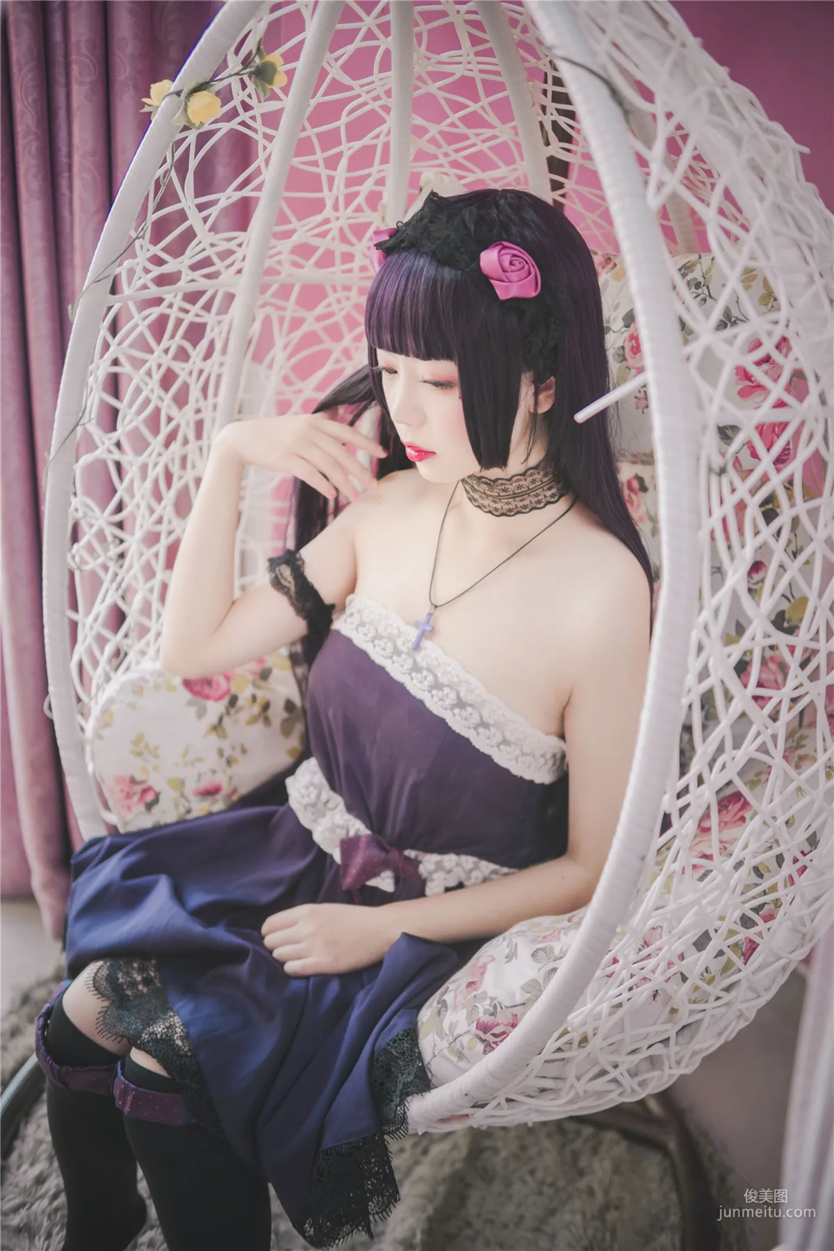 [风之领域] NO.160 萌萌COS小妹 写真集36