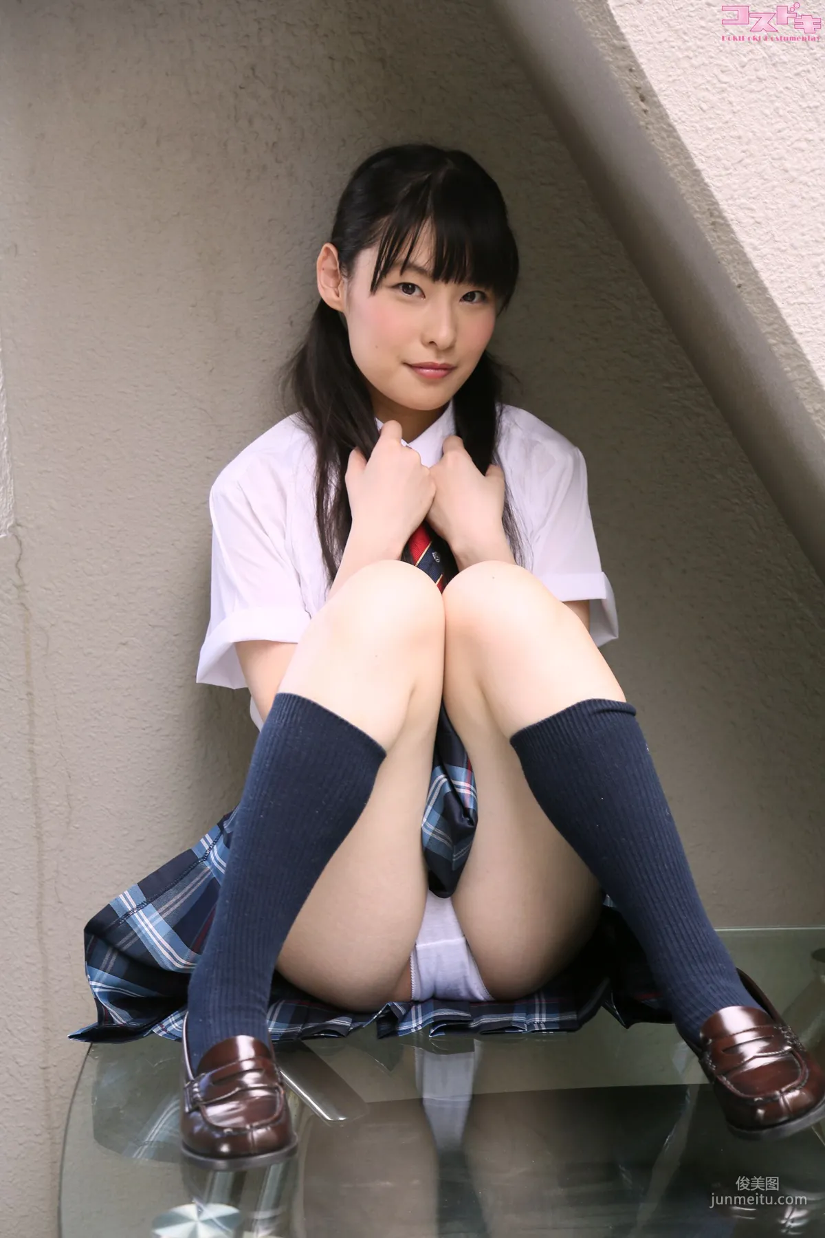 Yuzuna Aida 合田柚奈 [Cosdoki] aidayuzuna_pic_seifuku2 寫真集 31