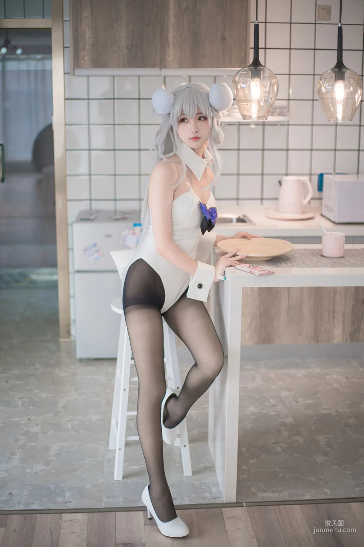[风之领域] NO.138 黑丝COS萌妹 写真集38